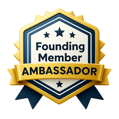 Exclusive Founding Ambassador badge